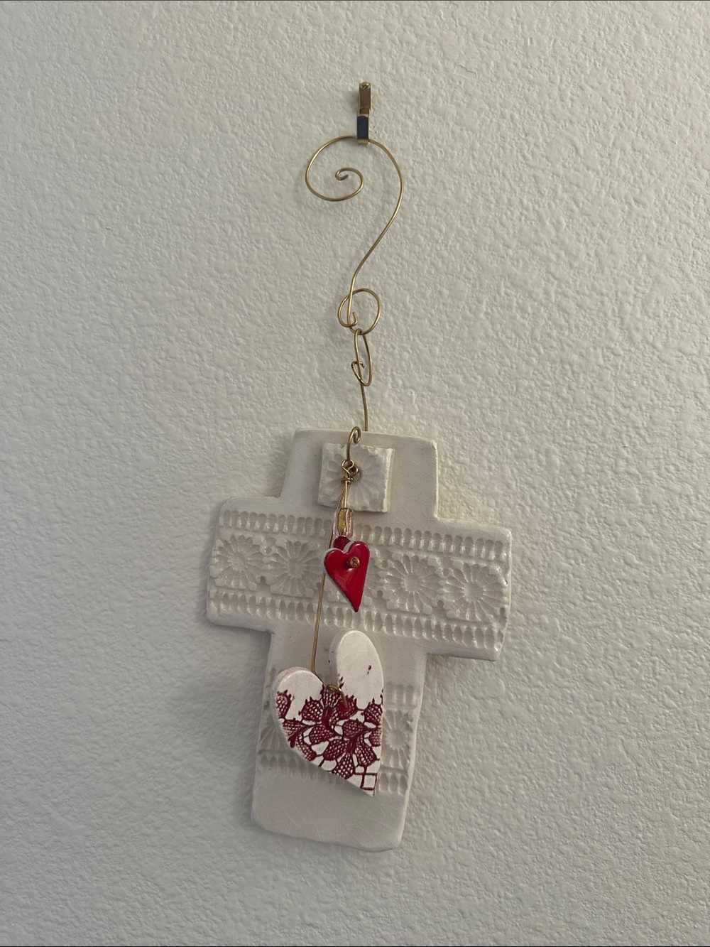 Handmade Ceramic Wall Hanging